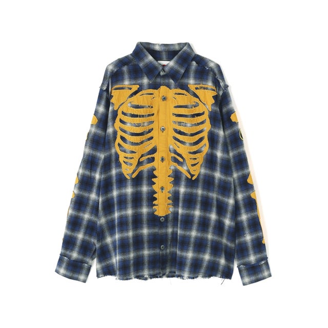 FR／VANSON CHECK SHIRT （ブルー）