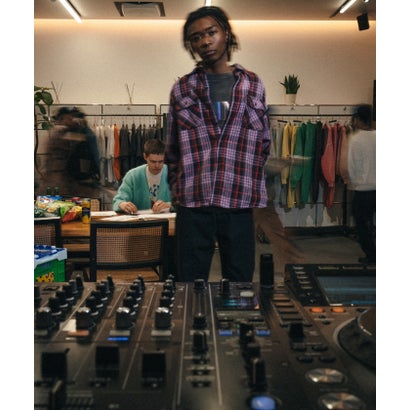 ロイヤルフラッシュ ROYAL FLASH SAINT MICHAEL/セントマイケル/FLANNNEL SHIRT/CHECK/PURPLE （パープル）｜詳細画像