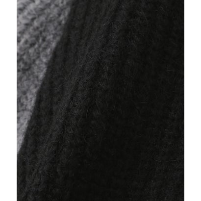 ロイヤルフラッシュ ROYAL FLASH AULA AILA/アウラアイラ/DENIM COMBINATION CARDIGAN （ブラック）｜詳細画像