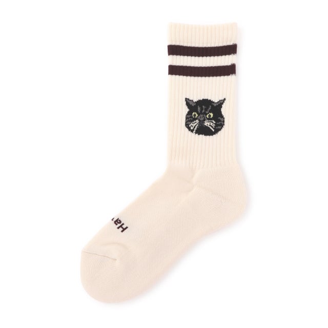 ROSTER SOX/ロスターソックス/CAT SOX （クリーム）