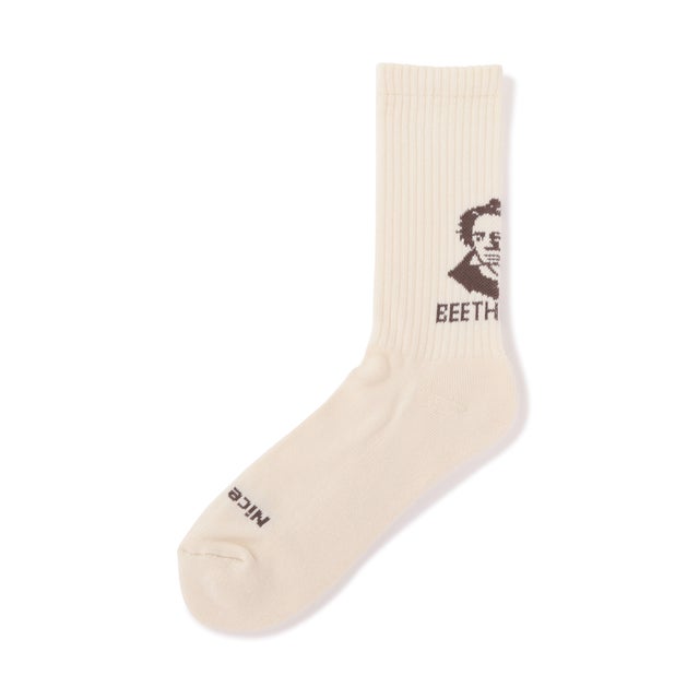 ROSTER SOX/ロスターソックス/BEETOVEN SOX （ホワイト）