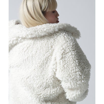 FR(13)NDS/フレンズ/WOMEN BOA COLLAR BLOUSON （オフホワイト3）｜詳細画像