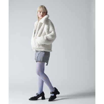 FR(13)NDS/フレンズ/WOMEN BOA COLLAR BLOUSON （オフホワイト3）｜詳細画像