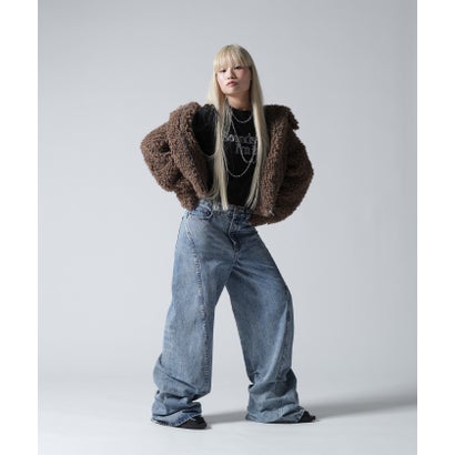 FR(13)NDS/フレンズ/WOMEN BOA COLLAR BLOUSON （オフホワイト3）｜詳細画像