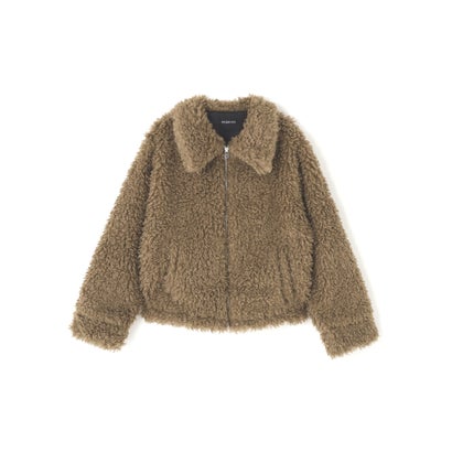 FR(13)NDS/フレンズ/WOMEN BOA COLLAR BLOUSON （オフホワイト3）｜詳細画像