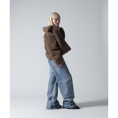 FR(13)NDS/フレンズ/WOMEN BOA COLLAR BLOUSON （オフホワイト3）｜詳細画像