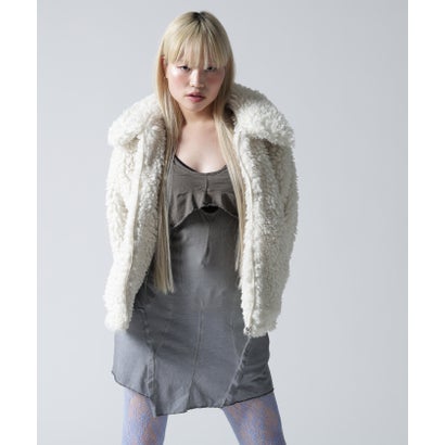 FR(13)NDS/フレンズ/WOMEN BOA COLLAR BLOUSON （オフホワイト3）｜詳細画像