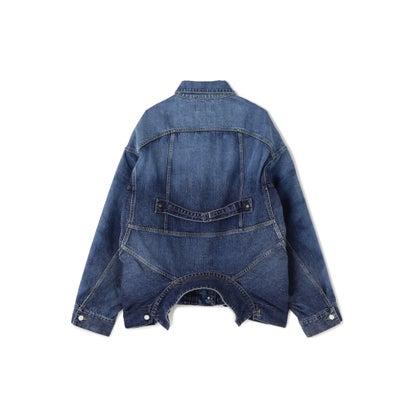 beautiful people/ビューティフルピープル/DOUBLE-SELVEDGE BLOUSON GRADATION （インディゴ7）｜詳細画像