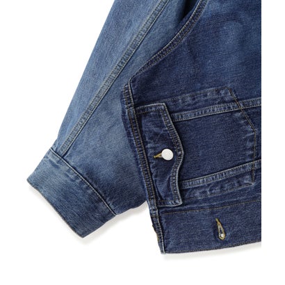 beautiful people/ビューティフルピープル/DOUBLE-SELVEDGE BLOUSON GRADATION （インディゴ7）｜詳細画像