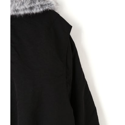 FR(13)NDS/フレンズ/WOMEN REVERSIBLE FUR NYLON BLOUSON （ブラック）｜詳細画像