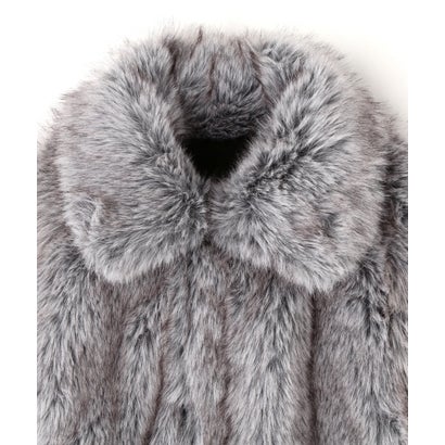 FR(13)NDS/フレンズ/WOMEN REVERSIBLE FUR NYLON BLOUSON （ブラック）｜詳細画像