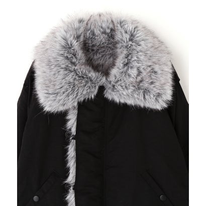 FR(13)NDS/フレンズ/WOMEN REVERSIBLE FUR NYLON BLOUSON （カーキ）｜詳細画像