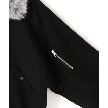 FR(13)NDS/フレンズ/WOMEN REVERSIBLE FUR NYLON BLOUSON （カーキ）｜詳細画像