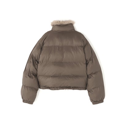 FR(13)NDS/フレンズ/WOMEN NYLON FUR STAND BLOUSON （オフホワイト3）｜詳細画像