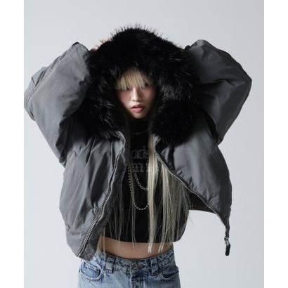 FR(13)NDS/フレンズ/WOMEN COTTON NYLON FUR BLOUSON （ベージュ）｜詳細画像