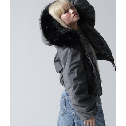 FR(13)NDS/フレンズ/WOMEN COTTON NYLON FUR BLOUSON （ベージュ）｜詳細画像