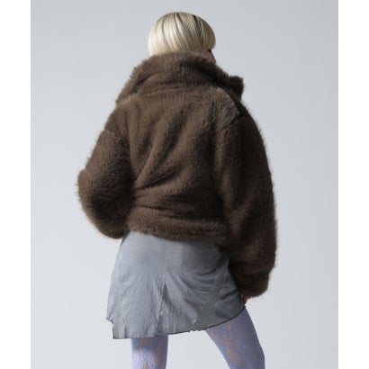 ロイヤルフラッシュ ROYAL FLASH FR(13)NDS/フレンズ/WOMEN ECO FUR STAND BLOUSON （ブラウン）｜詳細画像