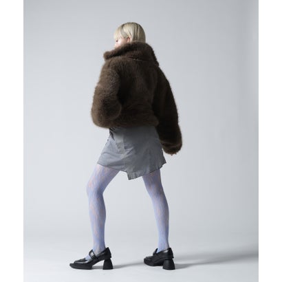 ロイヤルフラッシュ ROYAL FLASH FR(13)NDS/フレンズ/WOMEN ECO FUR STAND BLOUSON （ブラウン）｜詳細画像