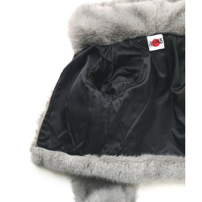 ロイヤルフラッシュ ROYAL FLASH FR(13)NDS/フレンズ/WOMEN ECO FUR HOOD BLOUSON （グレー）｜詳細画像