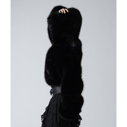 ロイヤルフラッシュ ROYAL FLASH FR(13)NDS/フレンズ/WOMEN ECO FUR HOOD BLOUSON （グレー）｜詳細画像