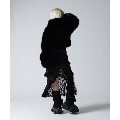 ロイヤルフラッシュ ROYAL FLASH FR(13)NDS/フレンズ/WOMEN ECO FUR HOOD BLOUSON （ブラウン）｜詳細画像
