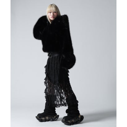 ロイヤルフラッシュ ROYAL FLASH FR(13)NDS/フレンズ/WOMEN ECO FUR HOOD BLOUSON （ベージュ）｜詳細画像