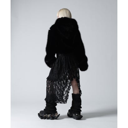 ロイヤルフラッシュ ROYAL FLASH FR(13)NDS/フレンズ/WOMEN ECO FUR HOOD BLOUSON （ベージュ）｜詳細画像