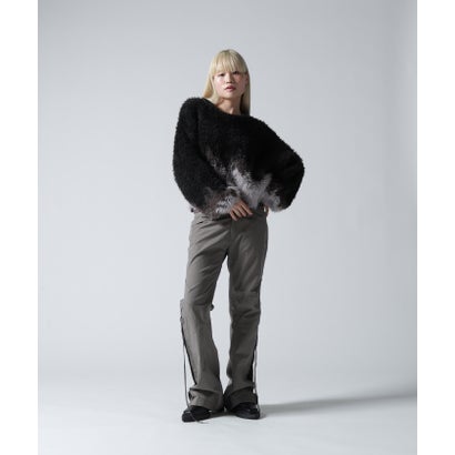 ロイヤルフラッシュ ROYAL FLASH FR(13)NDS/フレンズ/WOMEN SHAGGY KNIT （グレー）｜詳細画像