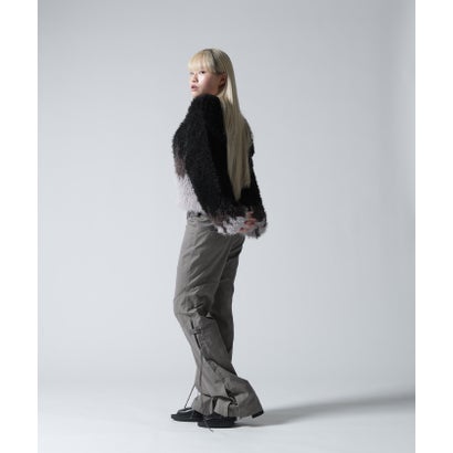 ロイヤルフラッシュ ROYAL FLASH FR(13)NDS/フレンズ/WOMEN SHAGGY KNIT （グレー）｜詳細画像