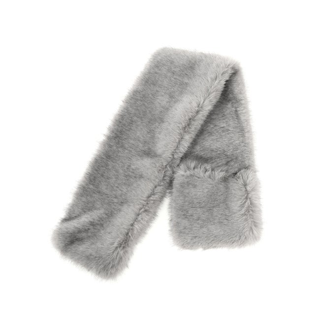 FR(13)NDS/フレンズ/WOMEN ECO FUR MUFFLER （グレー）