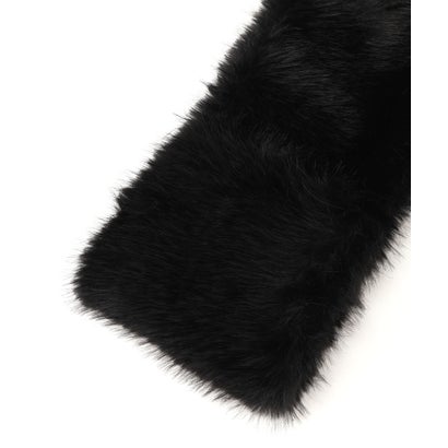 ロイヤルフラッシュ ROYAL FLASH FR(13)NDS/フレンズ/WOMEN ECO FUR MUFFLER （ブラック）｜詳細画像