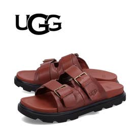UGG メンズ スライドサンダル ブラウン 27cm UGG アグ シーサイド 2