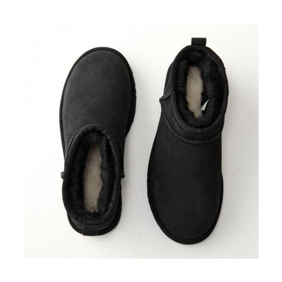 UGG ムートンブーツ CLASSIC ULTRA MINI 1116109 （BLK/ブラック）｜詳細画像