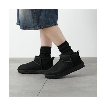 UGG ムートンブーツ CLASSIC ULTRA MINI 1116109 （BLK/ブラック）｜詳細画像