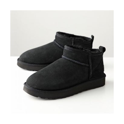UGG ムートンブーツ CLASSIC ULTRA MINI 1116109 （BLK/ブラック）｜詳細画像