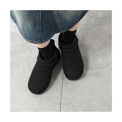 UGG ムートンブーツ CLASSIC ULTRA MINI 1116109 （BLK/ブラック）｜詳細画像