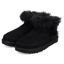 UGG ムートンブーツ ブラック アグ UGG ブーツ ムートンブーツ レディース ショート シープスキン W