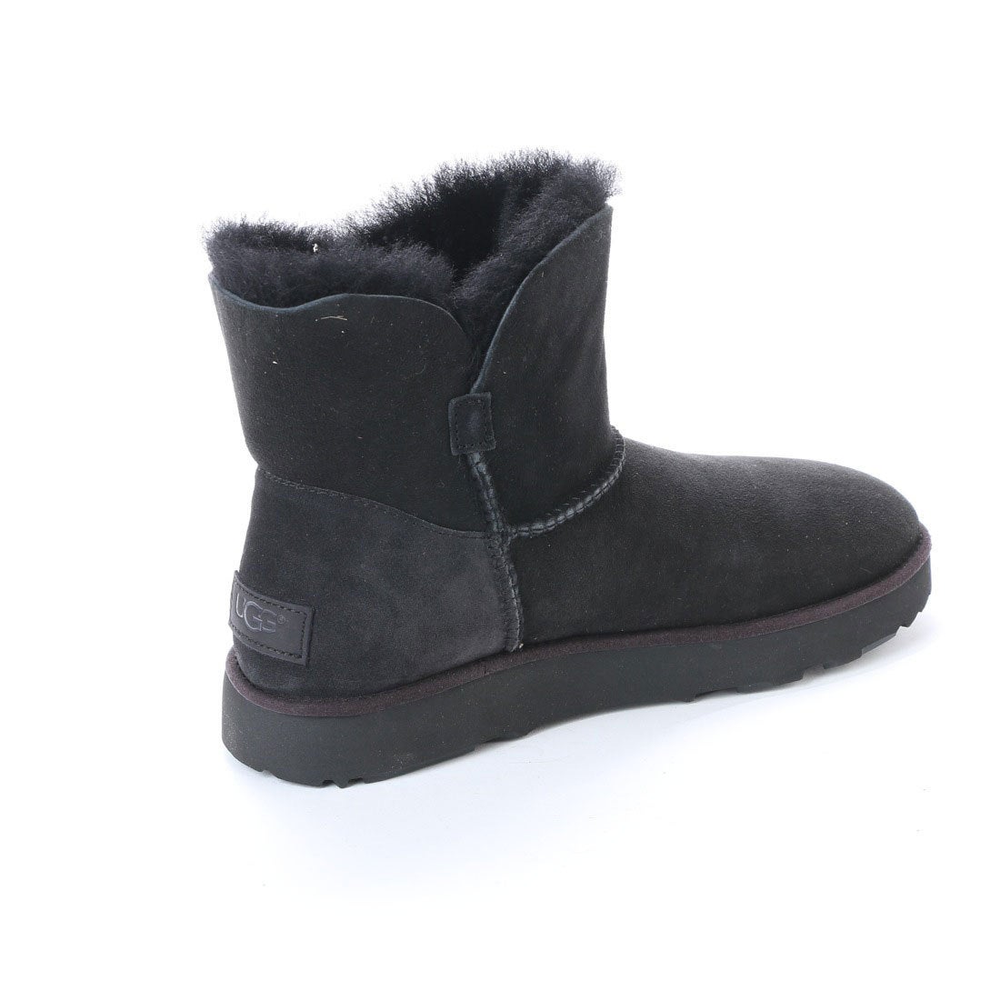 アグ UGG 1016417 W CLASSIC CUFF MINI （ブラック） -靴 