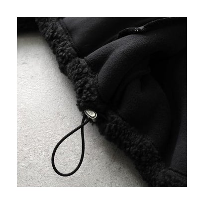 UGG フリースジャケット NIKIA CROCHET UGGFLUFF JACKET 1161670 （BLK/ブラック）｜詳細画像