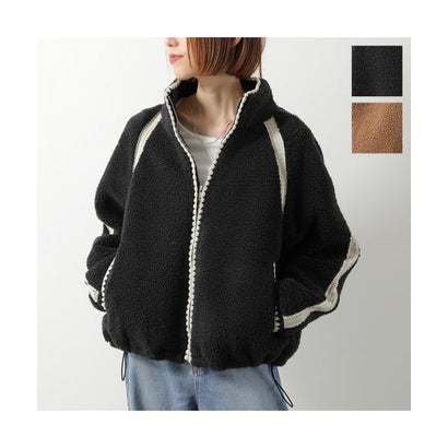 UGG フリースジャケット NIKIA CROCHET UGGFLUFF JACKET 1161670 （CHE/ブラウン）｜詳細画像