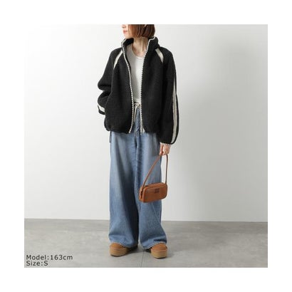 UGG フリースジャケット NIKIA CROCHET UGGFLUFF JACKET 1161670 （CHE/ブラウン）｜詳細画像