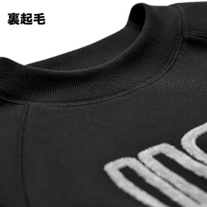 アグ UGG トレーナー 1171477 裏起毛 レディース ロゴ クルーネック トップス 丸首 長袖 プルオーバー スウェット UGG W Logo Crewneck （ブラック）｜詳細画像