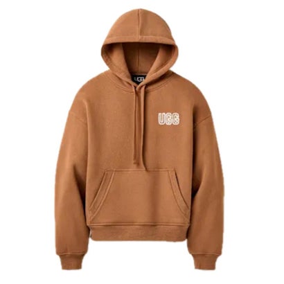 アグ UGG パーカー 1171478 裏起毛 レディース ロゴ トップス 長袖 プルオーバー スウェット W LOGO HOODIE （チェスナット）｜詳細画像