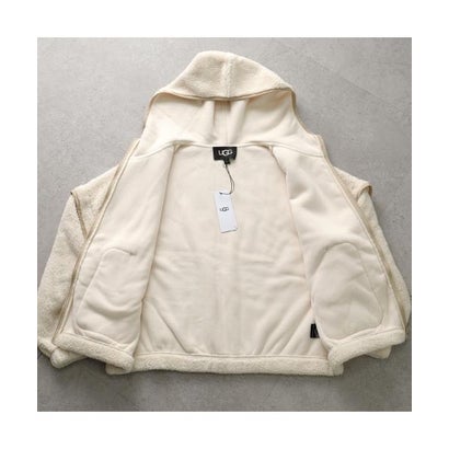 UGG パーカー W MARIELLA UGGFLUFF ZIP HOODIE 1173191 （CRM/CREAM-ホワイト）｜詳細画像