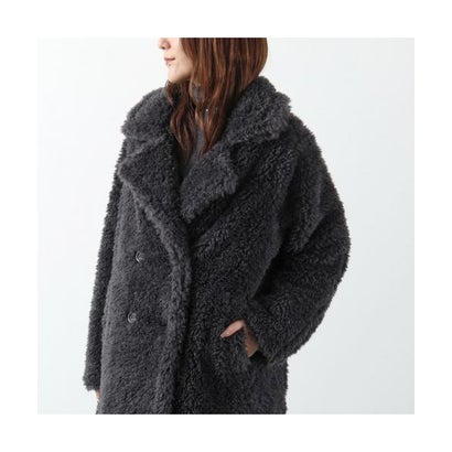 UGG テディコート W GERTRUDE LONG TEDDY COAT II 1180639 （SAN/SAND-ベージュ）｜詳細画像