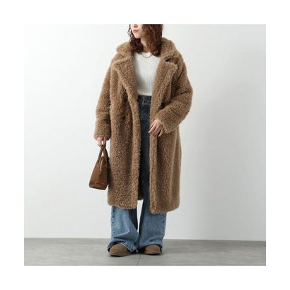 UGG テディコート W GERTRUDE LONG TEDDY COAT II 1180639 （SAN/SAND-ベージュ）｜詳細画像