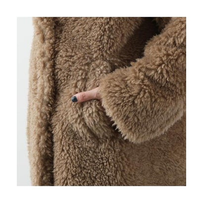 UGG テディコート W GERTRUDE LONG TEDDY COAT II 1180639 （INK/INK-ダークネイビー）｜詳細画像