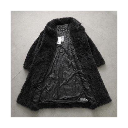 UGG テディコート W GERTRUDE LONG TEDDY COAT II 1180639 （INK/INK-ダークネイビー）｜詳細画像