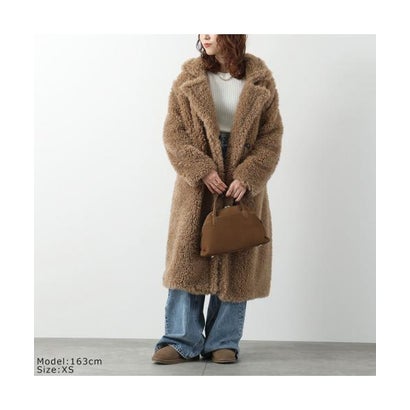 UGG テディコート W GERTRUDE LONG TEDDY COAT II 1180639 （INK/INK-ダークネイビー）｜詳細画像