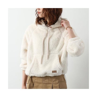 UGG パーカー W LOYRA HOODIE II 1180575 プルオーバー （CRM/CREAM-ホワイト）｜詳細画像